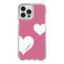 スリムプロテクションケース［ Two Hearts - Pink ］