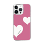 スリムプロテクションケース［ Two Hearts - Pink ］