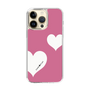 スリムプロテクションケース［ Two Hearts - Pink ］