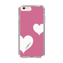 スリムプロテクションケース［ Two Hearts - Pink ］
