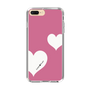 スリムプロテクションケース［ Two Hearts - Pink ］