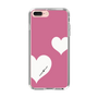 スリムプロテクションケース［ Two Hearts - Pink ］
