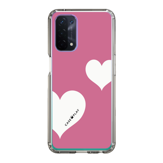 スリムプロテクションケース［ Two Hearts - Pink ］