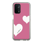 スリムプロテクションケース［ Two Hearts - Pink ］