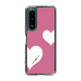 スリムプロテクションケース［ Two Hearts - Pink ］