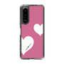 スリムプロテクションケース［ Two Hearts - Pink ］