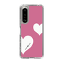 スリムプロテクションケース［ Two Hearts - Pink ］