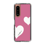 スリムプロテクションケース［ Two Hearts - Pink ］