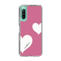 スリムプロテクションケース［ Two Hearts - Pink ］