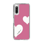 スリムプロテクションケース［ Two Hearts - Pink ］