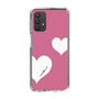 スリムプロテクションケース［ Two Hearts - Pink ］