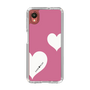 スリムプロテクションケース［ Two Hearts - Pink ］