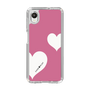 スリムプロテクションケース［ Two Hearts - Pink ］