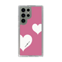 スリムプロテクションケース［ Two Hearts - Pink ］