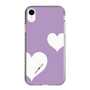 スリムプロテクションケース［ Two Hearts - Purple ］