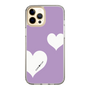 スリムプロテクションケース［ Two Hearts - Purple ］
