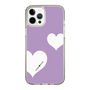 スリムプロテクションケース［ Two Hearts - Purple ］