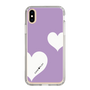 スリムプロテクションケース［ Two Hearts - Purple ］