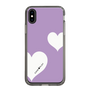 スリムプロテクションケース［ Two Hearts - Purple ］