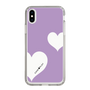 スリムプロテクションケース［ Two Hearts - Purple ］