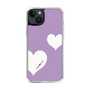 スリムプロテクションケース［ Two Hearts - Purple ］