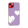スリムプロテクションケース［ Two Hearts - Purple ］