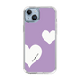 スリムプロテクションケース［ Two Hearts - Purple ］