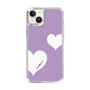 スリムプロテクションケース［ Two Hearts - Purple ］