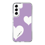 スリムプロテクションケース［ Two Hearts - Purple ］