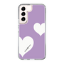 スリムプロテクションケース［ Two Hearts - Purple ］