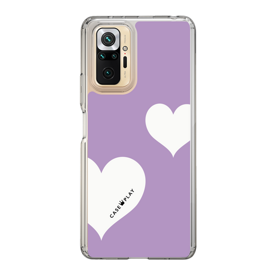 スリムプロテクションケース［ Two Hearts - Purple ］