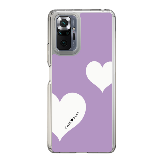 スリムプロテクションケース［ Two Hearts - Purple ］