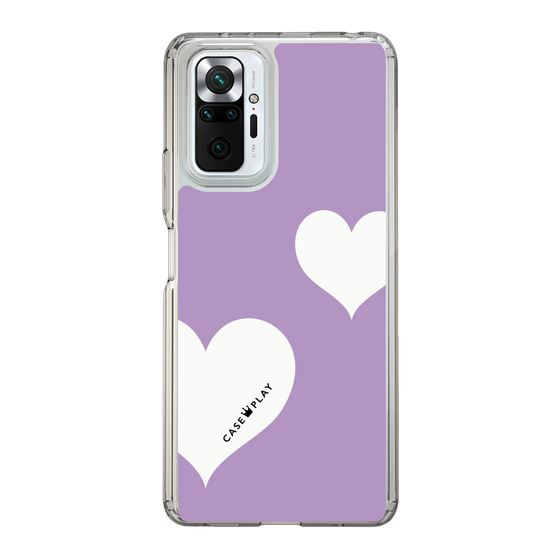 スリムプロテクションケース［ Two Hearts - Purple ］