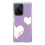 スリムプロテクションケース［ Two Hearts - Purple ］