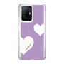 スリムプロテクションケース［ Two Hearts - Purple ］