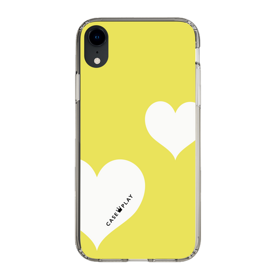 スリムプロテクションケース［ Two Hearts - Yellow ］