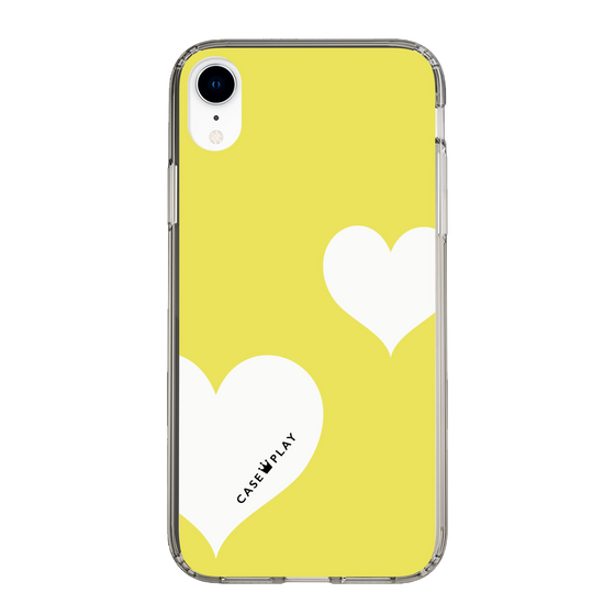 スリムプロテクションケース［ Two Hearts - Yellow ］