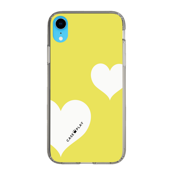 スリムプロテクションケース［ Two Hearts - Yellow ］