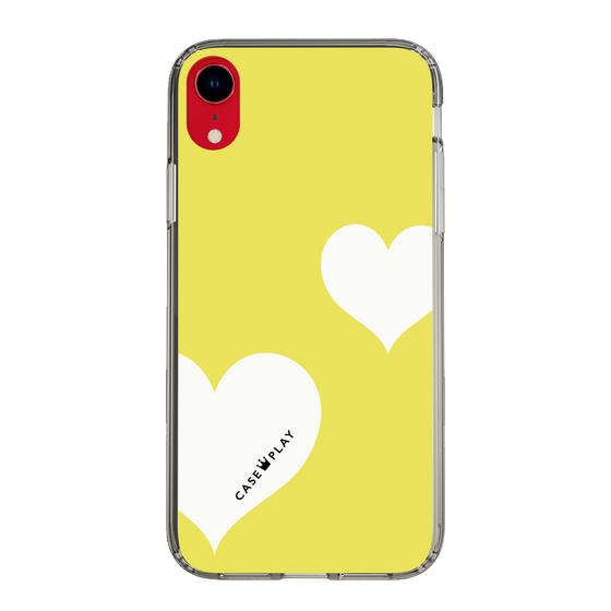 スリムプロテクションケース［ Two Hearts - Yellow ］