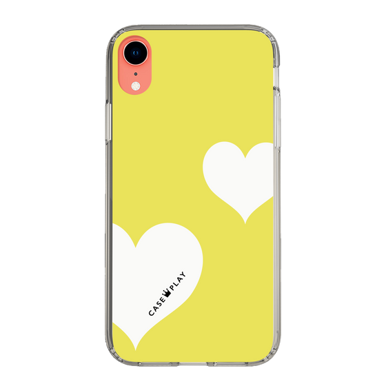 スリムプロテクションケース［ Two Hearts - Yellow ］