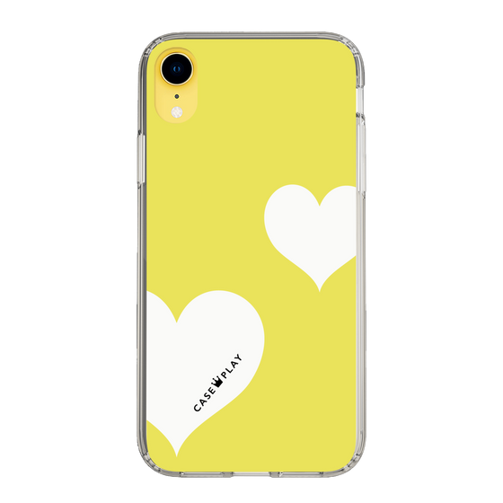 スリムプロテクションケース［ Two Hearts - Yellow ］