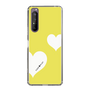 スリムプロテクションケース［ Two Hearts - Yellow ］