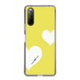 スリムプロテクションケース［ Two Hearts - Yellow ］