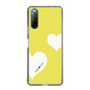 スリムプロテクションケース［ Two Hearts - Yellow ］