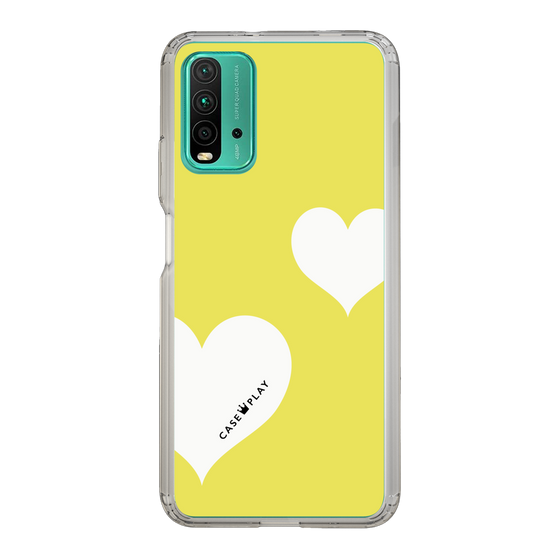 スリムプロテクションケース［ Two Hearts - Yellow ］