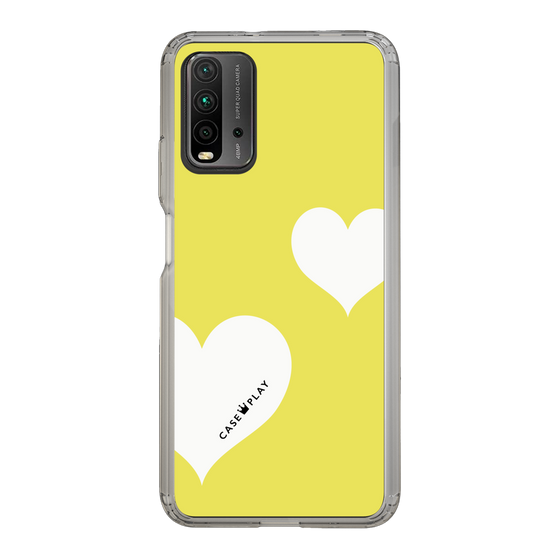 スリムプロテクションケース［ Two Hearts - Yellow ］