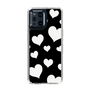 スリムプロテクションケース［ Dot Hearts - Black ］