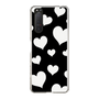 スリムプロテクションケース［ Dot Hearts - Black ］