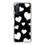 スリムプロテクションケース［ Dot Hearts - Black ］