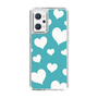 スリムプロテクションケース［ Dot Hearts - Blue ］